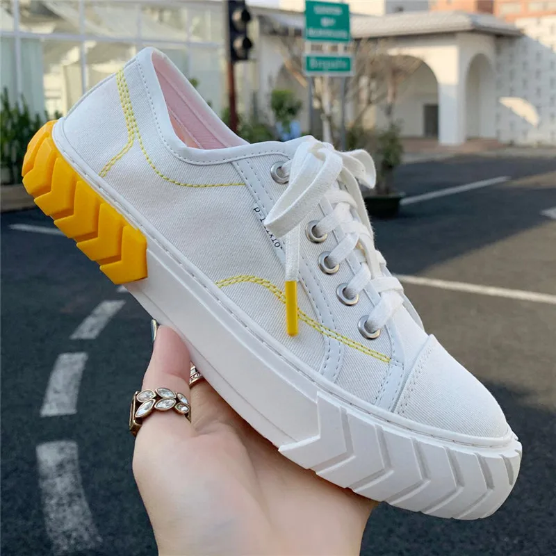 

Кеды женские на плоской подошве, повседневные спортивные кроссовки, модная дизайнерская обувь ручной работы, белые, весна-лето