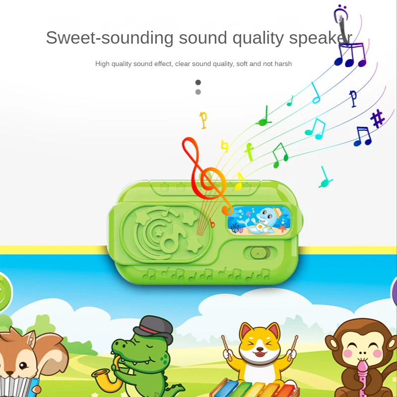 110x36cm Musical Piano Mat Toddlers Floor Violin Keyboard Dance Mat with 8 instruments Sounds Baby Mat Study Educational Toys 4