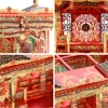 Piececool 3d Puzzle Wedding Bed Metal Model Kits DIY Set Chinese Style Toys for Adult Jigsaw for Relaxtion 6