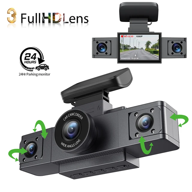 3 Channel Dash Cam Video Recorder 1