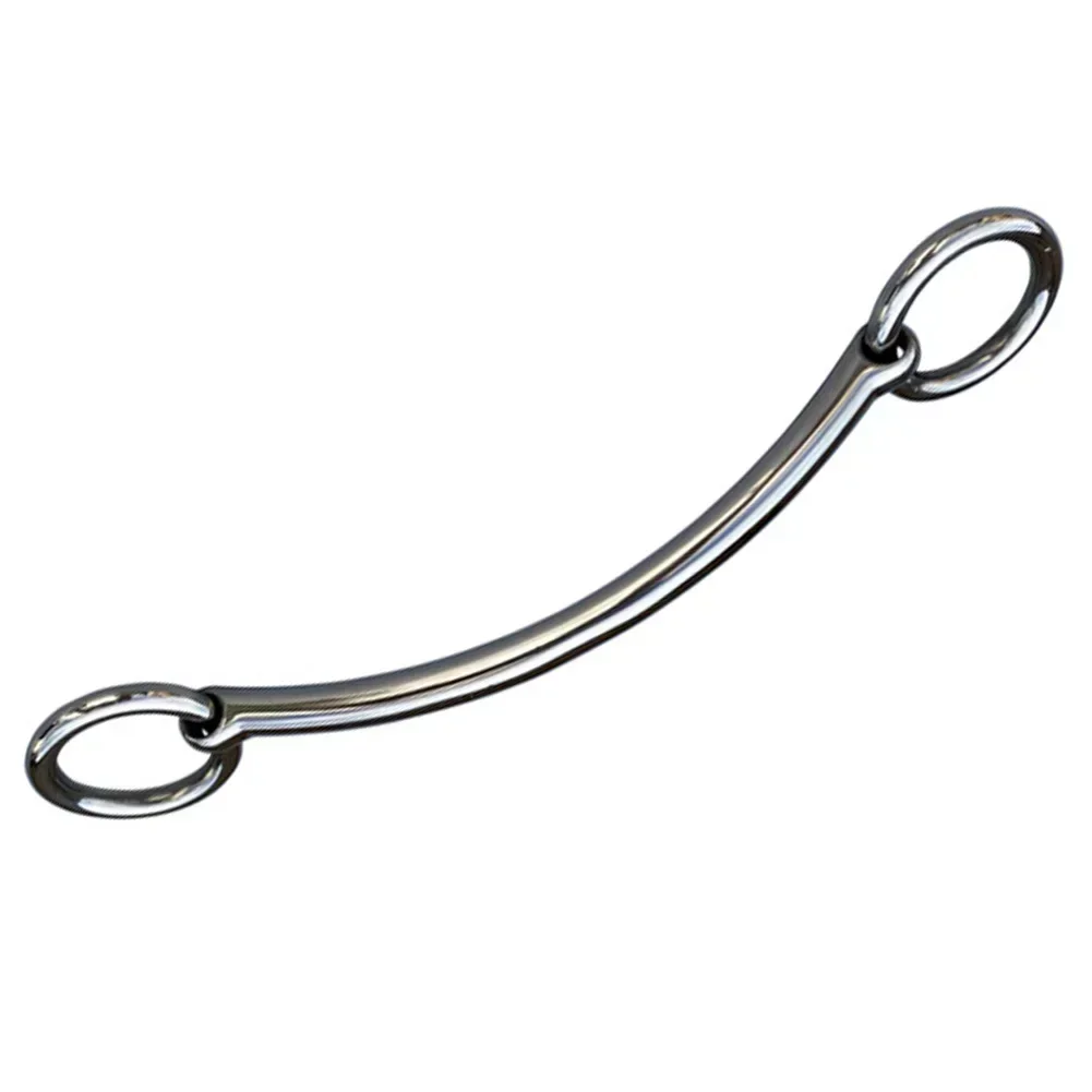 1pc Horse Bit for Sensitive Mouth Corners Stainless Steel Material Durable Rust Comfortable Safe for Horses equipment 2