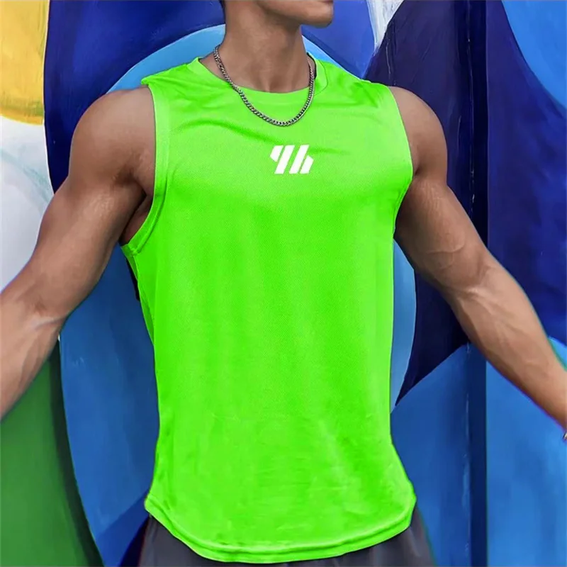 2025 Men’s Mesh Gym Tank Top 4