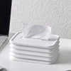 Silica Gel Paper Towel Box Folding Lifting Paper Drawer Household Living Room Desktop Tea Table Simple Creative Napkin Paper Box 5