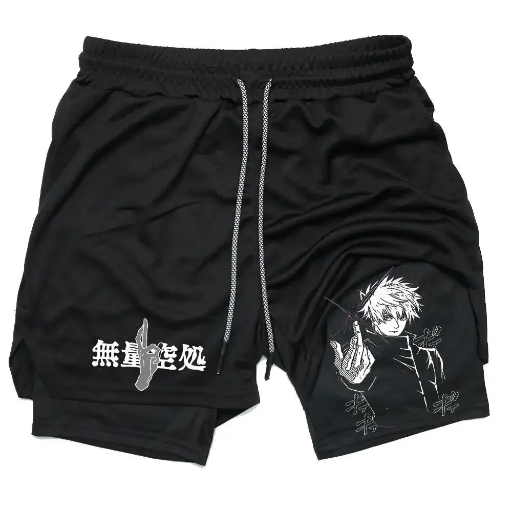 Anime Jujutsu Kaisen GYM Shorts Men sports shorts sport shorts