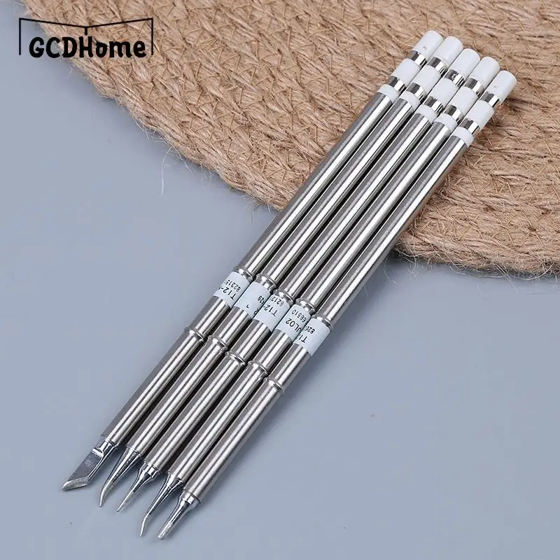 T12 BC2/J02/JL02/KR/ILS Soldering Iron Tips For Soldering Rework Station Soldering Iron Soldering Iron Kit Soldering Iron Set Electric Soldering Iron