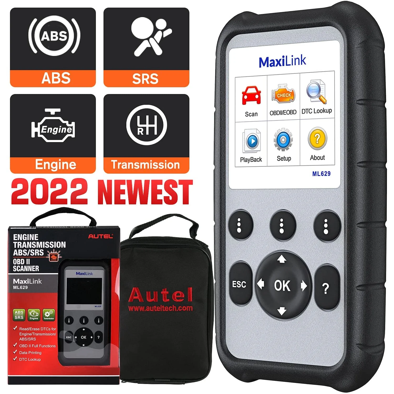 全てのアイテム Autel Autel ML629 OBD2診断ABS/SRS/エンジン