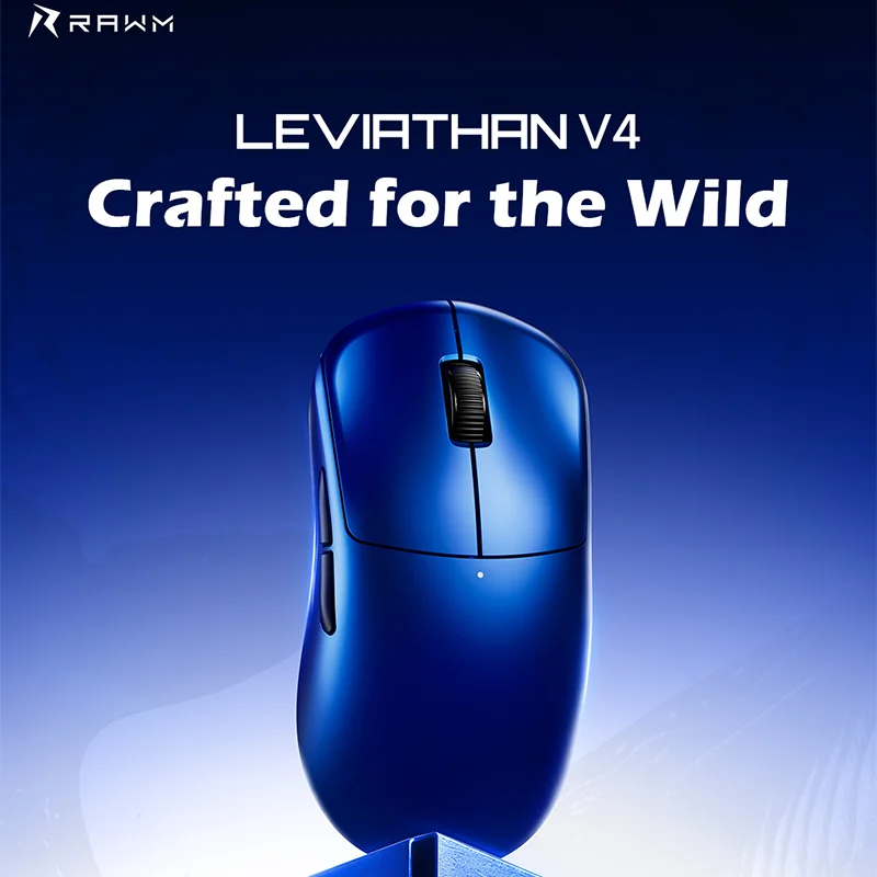 RAWM LEVIATHAN V4 Gaming Mouse PAW3950 E-sport Sensor Nodic54