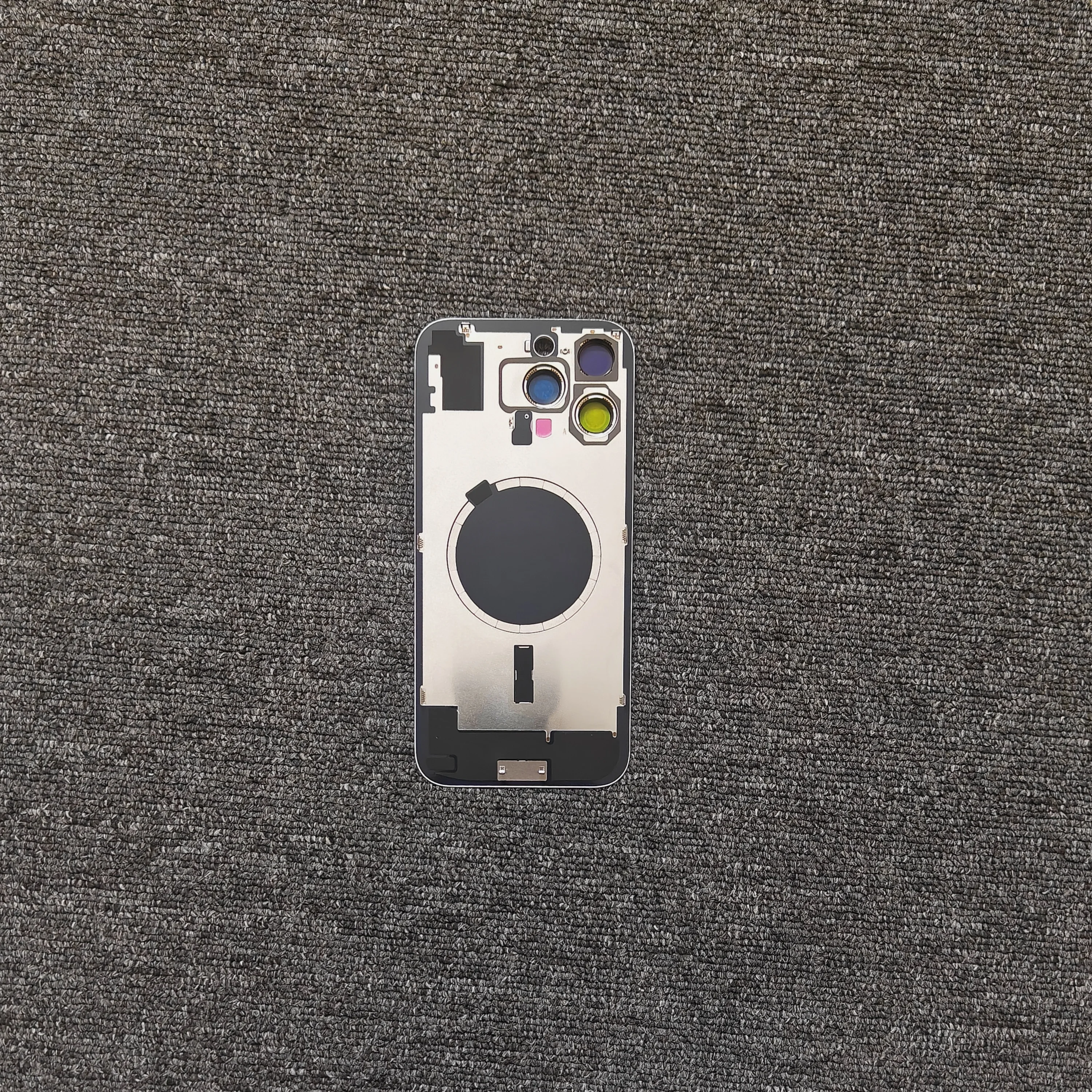 Enhanced Back Glass Assembly with Pre-Installed Magnetic Ring and Waterproof Seal