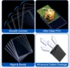 30-1PCS Plastic Card Sleeves Portable Waterproof Card Holder Transparent PVC Concert Ticket Album Collector Case Home Organizers 5