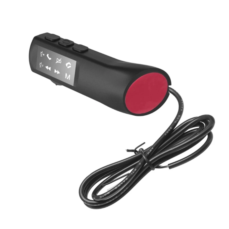 

Upgraded Steering Wheel Remote Advanced Steering Wheel Controller 8 Key Remote with Noctilucence Effortless Operation