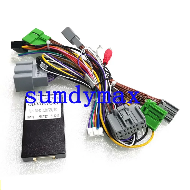 ڵ ̾ ϳ׽  Canbus ڽ ڴ,  XC60 S60 V60 2011-2014, ȵ̵   ڵ ̺ , 16 