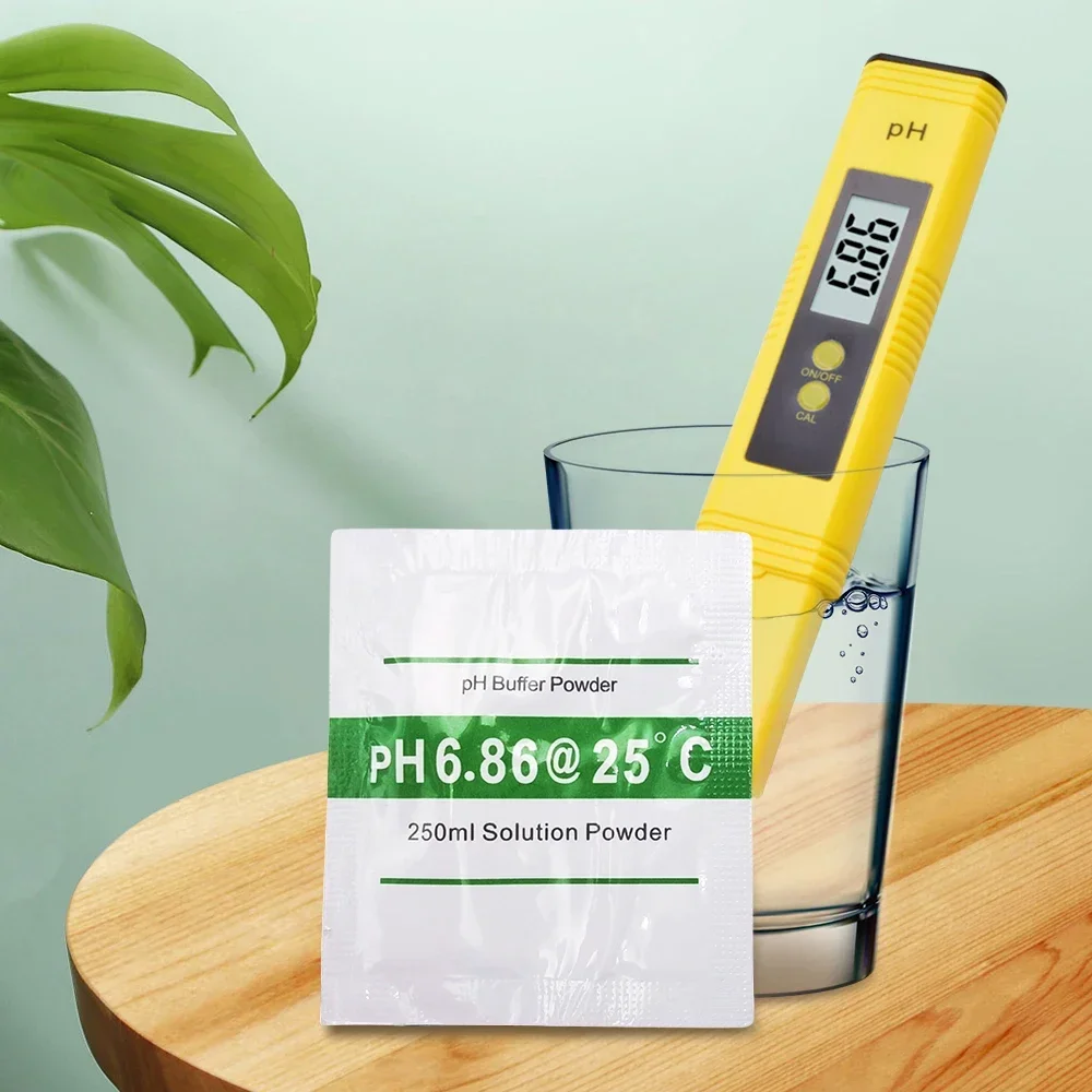 3/6/15pcs PH 4.01 6.86 9.18 Solution er Powder Accuracy 0.01PH Test Calibration PH Tester Meter Digital Measurement