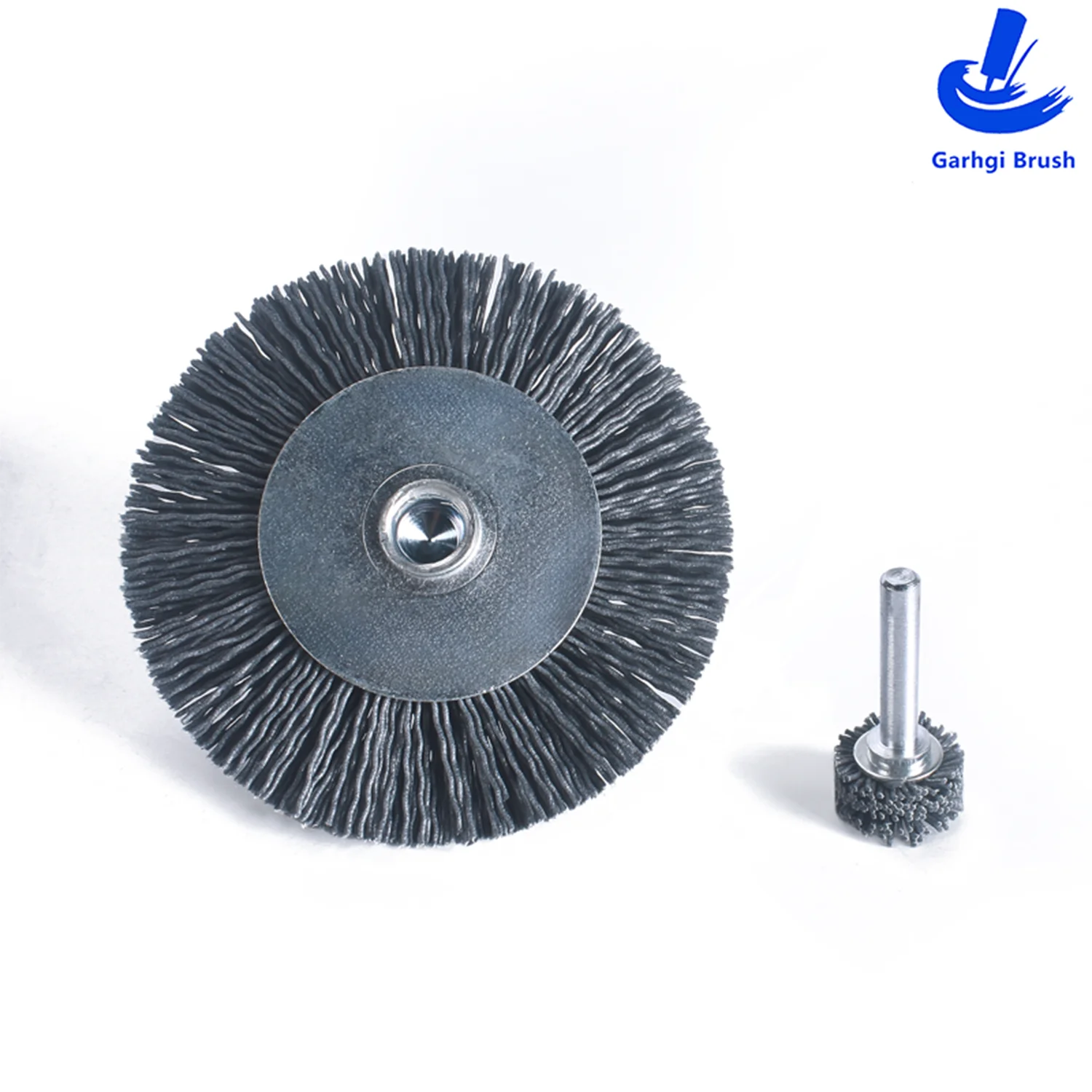 320Grit Nylon Draht Rad Pinsel Polieren Farbe Streifen Skala Rost Reinigung Weichere Metalle Aluminium Bohrer CNC Maschine Werkzeug Zubehör – Detail 17