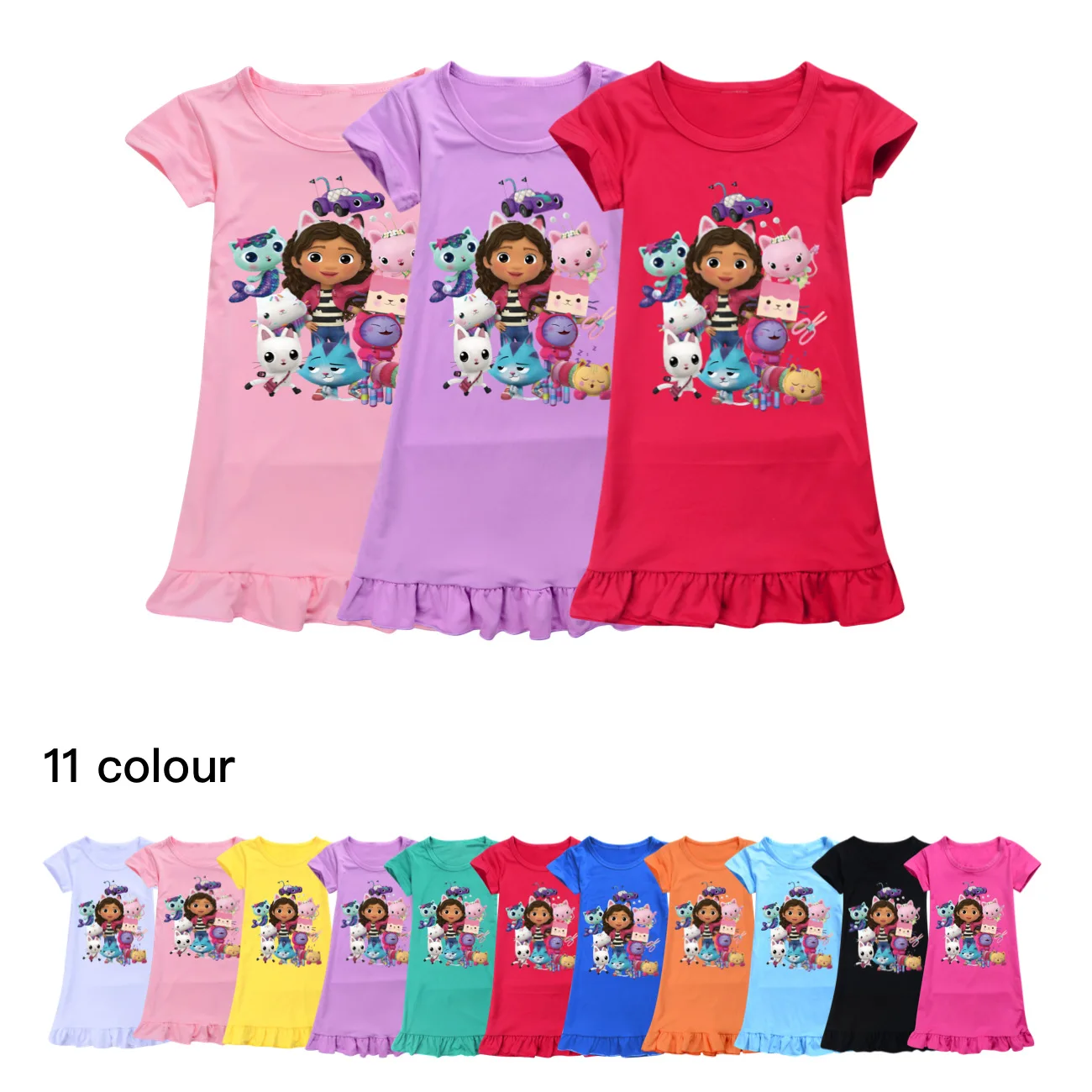 KIDS HOODIE DRESS 4-10 MAYFAIR MARY main image 1