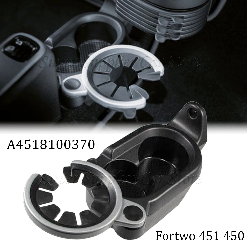 Soporte Para Taza Smart Fortwo 451 (2007-2014) - Repuesto Consola Central, Número OEM A4518100370