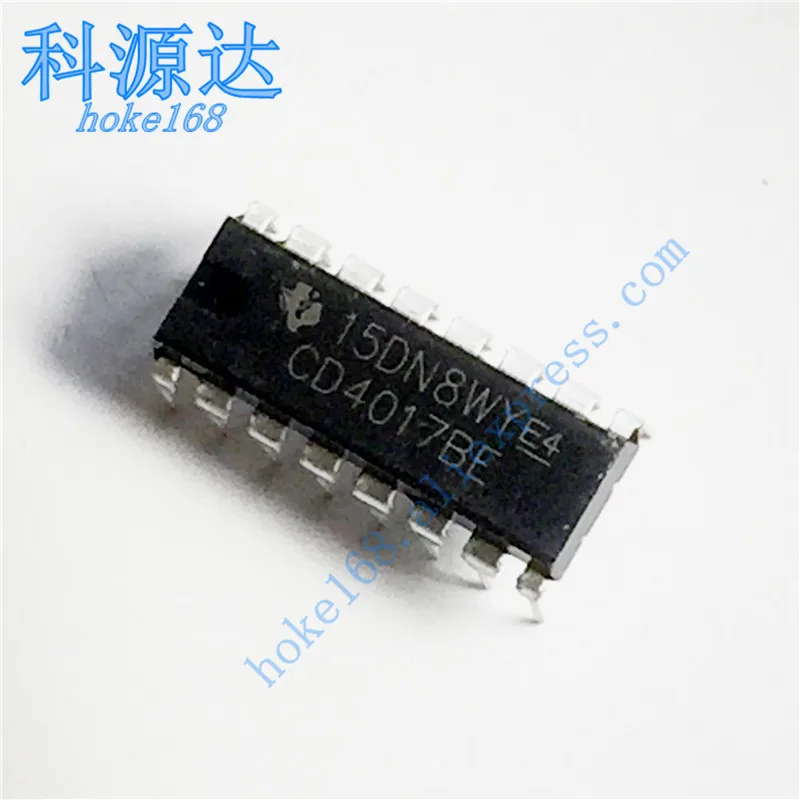 

5pcs CD4017BE DIP-16 CD4017 CD4017B In Stock