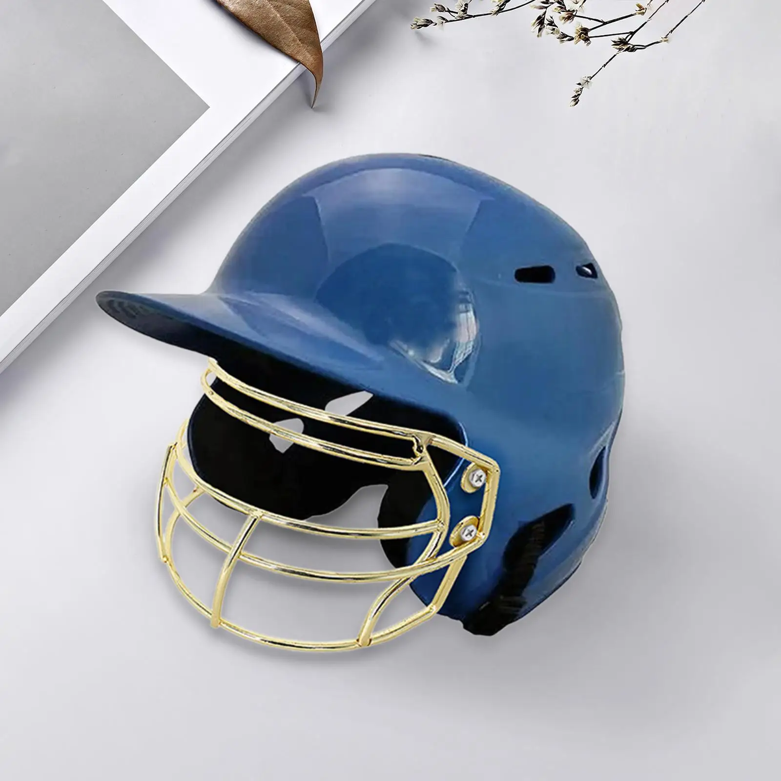 Batting Helmet Face Guard Lightweight Universal Face Protection Metal Face Cover