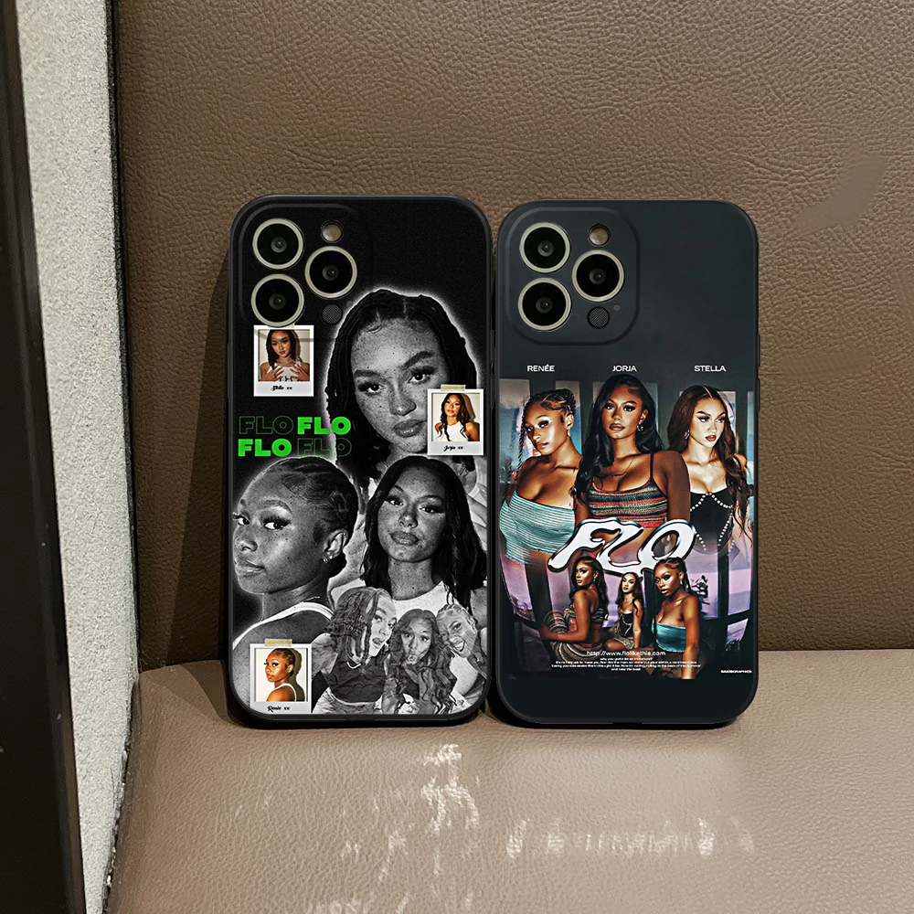 Per Iphone14 Pro R E B Flo Girl Group Phone Case Per Iphone 12 13 14 Pro Xr Xs Max 14 Plus 13 Pro Iphone Black Cover