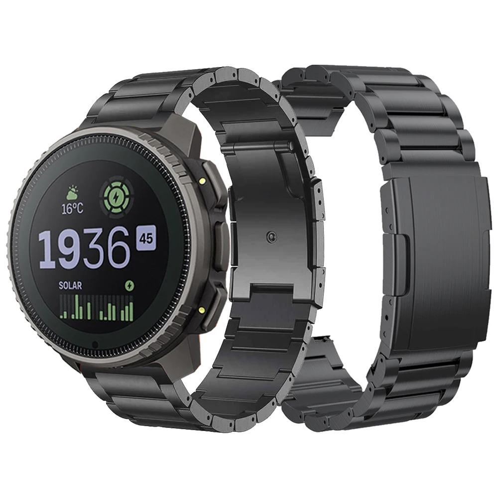 Titanium Metal 22mm Strap For Suunto Vertical Watch Band Folding
