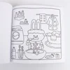 CUDDLE CUTIES Cute Comfy Coloring Book for Adults and Teens Featuring Adorable Creatures in Cozy Hygge Moments for Relaxation 6