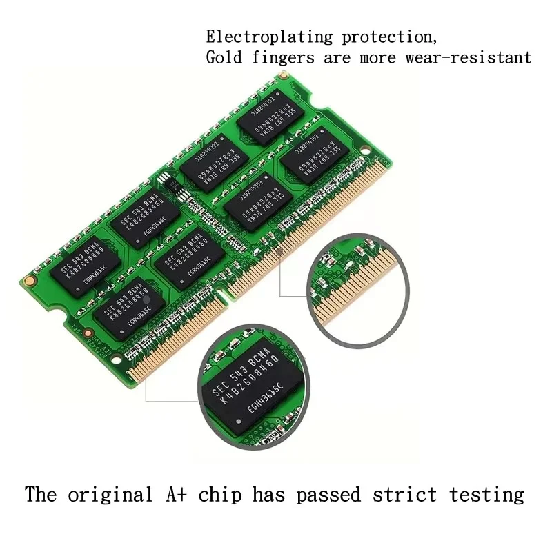A-Tech 4GB DDR3 1600MHz DIMM PC3-12800 UDIMM Non-ECC CL11 240-Pin Desktop Computer RAM Memory Upgrade Module