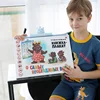 BIG! Chargeable ! Russian Kids Early Educational E-Book Toy, Hot Sale Russia Children Learning Machine Baby Best Present 1