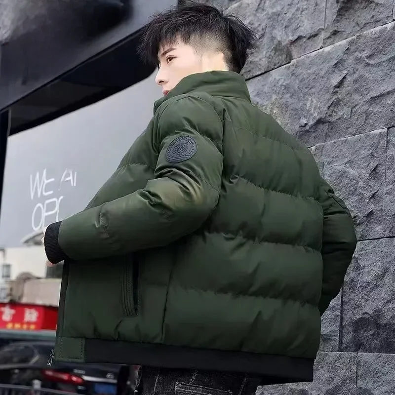 Winter Cotton Coat Men Casual Short Sleeve cotton jacket,parkas coat,parka coat,men bomber jacket