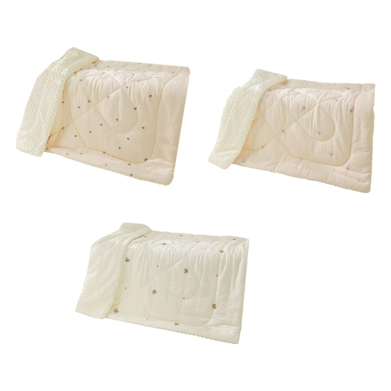 

Осенне-зимнее теплое одеяло для кровати, 3-слойные утепленные детские одеяла, маленькие одеяла