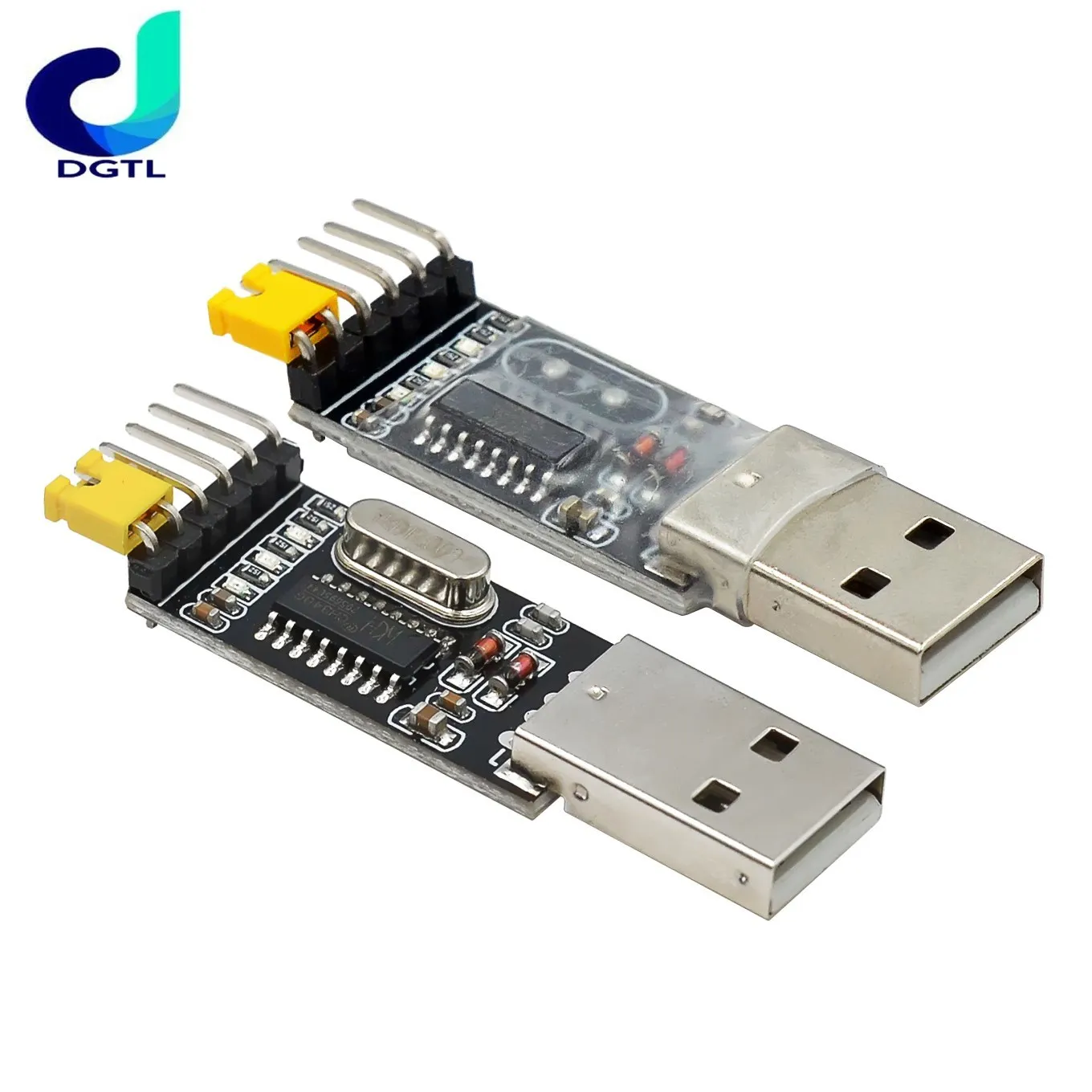 USB to TTL 변환기 UART 모듈 CH340G CH340 3.3V 5V 스위치 1pcs H43