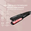 PTC heated steam straightener Infrared ceramic wide plate flat iron multi-functional professional hair straightener 3