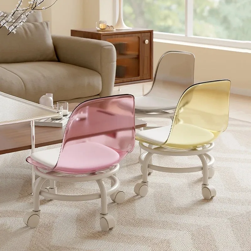 Soggiorno Sgabello Per La Casa Mobile Trucco Designer Storage Sgabello Trasparente Per Piedi Doccia Sillas Para Comedor Mobili Alla Moda