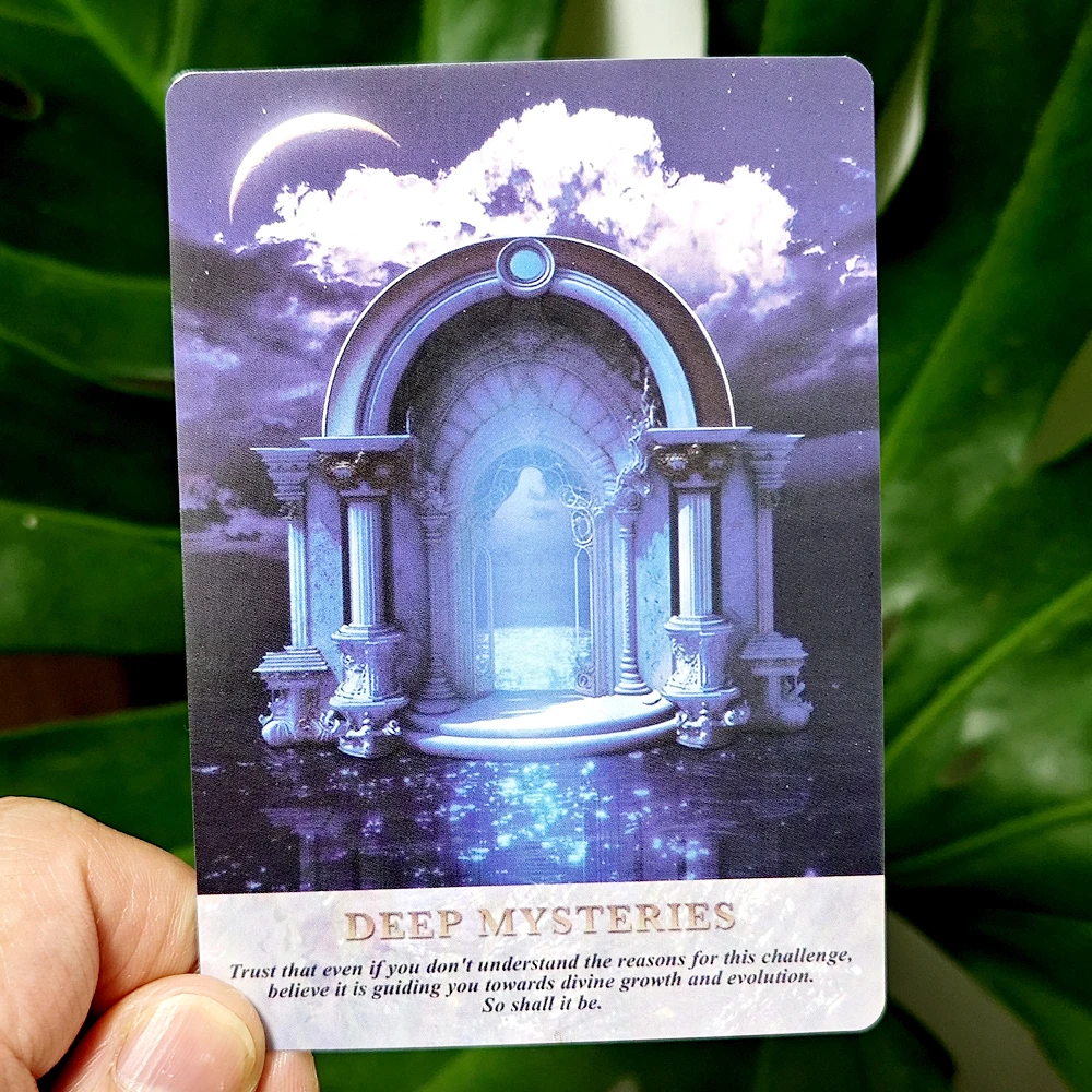 Pearls of Wisdom Oracle Deck 10.4*7.3cm 44 Cards Delve Into The Ethereal Visuals Guiding You To Discover Deeper Significance 6