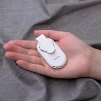 Rechargeable USB Mask Fan Clip Wearable Air Condition Face Fan Mini Smart Anti-Smart Electric Cooling Fan Mouth Cover Fan 85mah 1