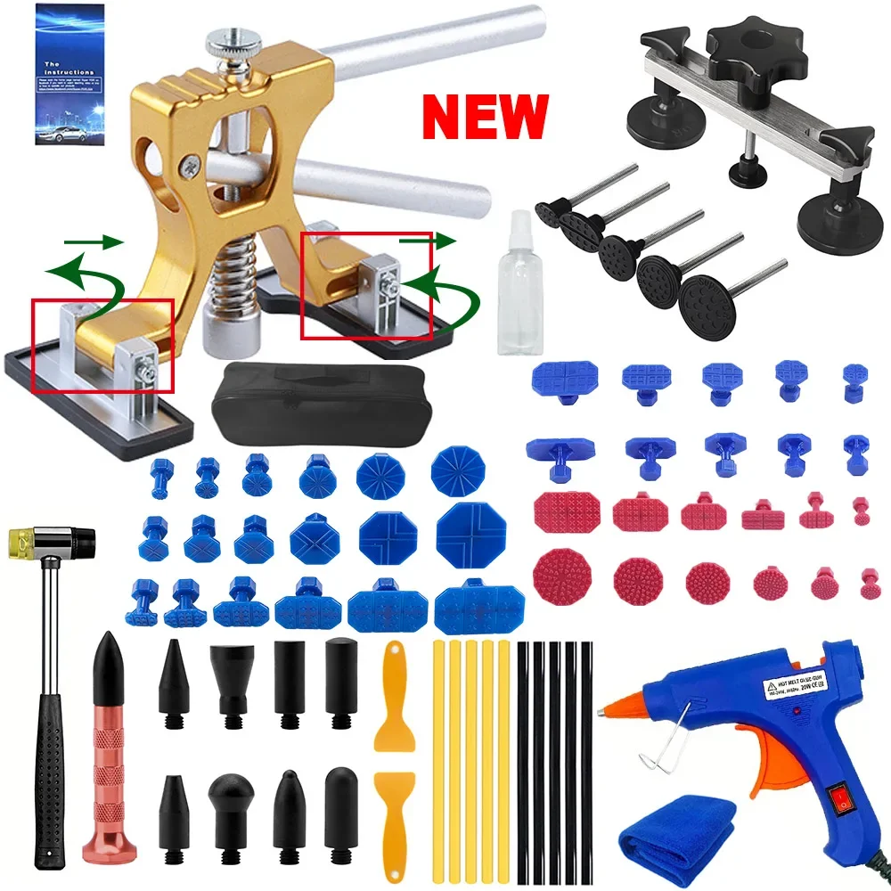 NewCarDentRemoverToolsKitAutomotiveDentRepairToolDentPuller