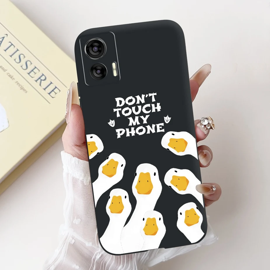 Cute Panda Cartoon Shockproof Soft TPU Phone Case for Motorola Edge 30 Lite