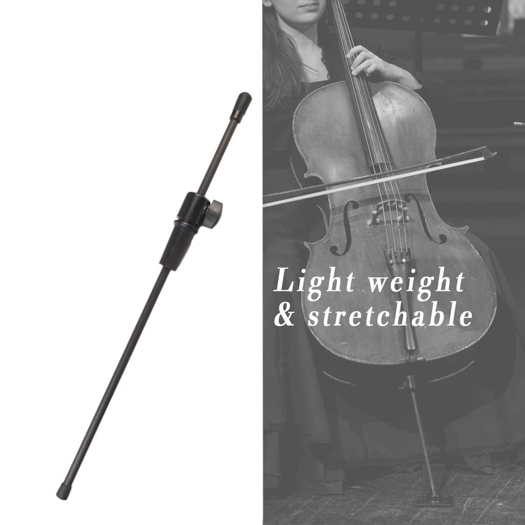 LOMMI 4PCS Strong Black Carbon Fiber Cello Endpin 3/4 4/4 Cello Acoustic Cello Electric Cello Luthier Repair Extended End Pin