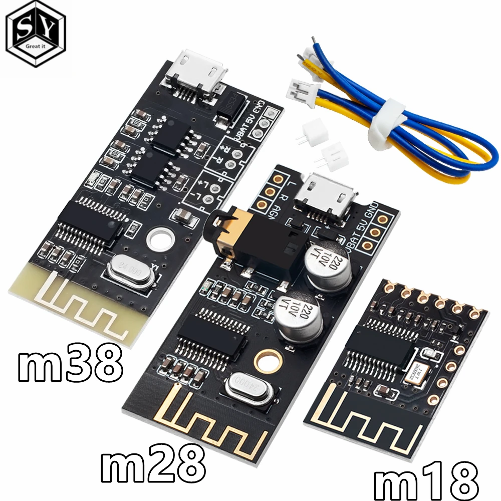 Mh-mx8 Wireless Bluetooth Mp3 Audio Receiver Board Module Blt 4.2 Mp3 ...