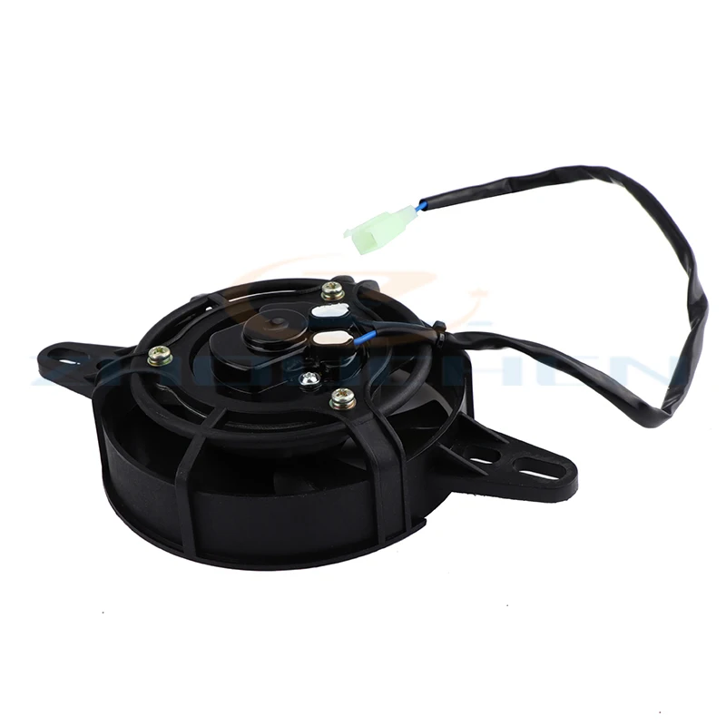 Motorcycle Cooling Fan 200cc 250cc 300cc Motorcycle Cooling Fan 120mm Dirt Pit Bike Motorcycle ATV Quad Oil Cooler Water Radiator Electric 12V