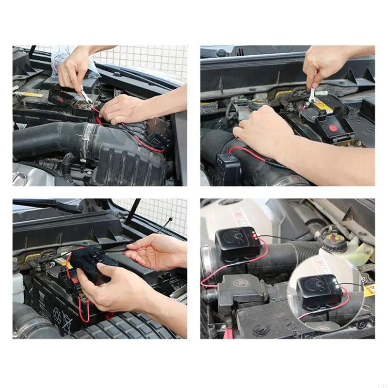 547C Ultrasonic Vehicle Animal Repeller Mouse Expeller Low Power Car Engine Compartment Cockroach Keep Marten Away