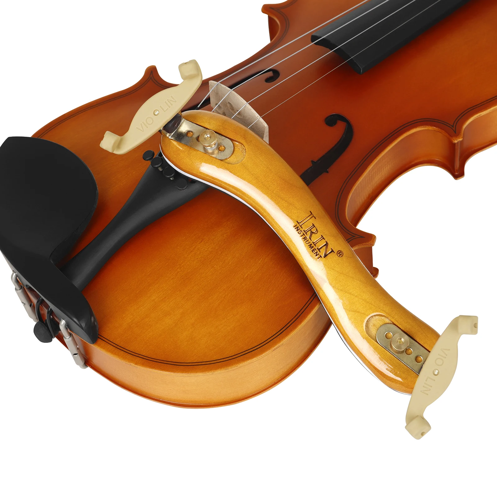 Violin Shoulder Rest IRIN Violin Shoulder Rest Fiddle Shoulder Pad Chinrest Adjustable 3/4 4/4 Violin Padded Rest Accessories Parts