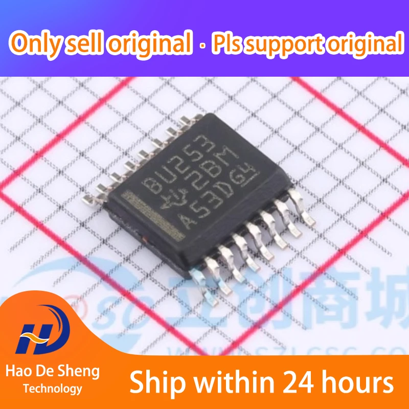 

10 шт./лот SN74CB3Q3253DBQR SSOP-16 новая Оригинальная фотография