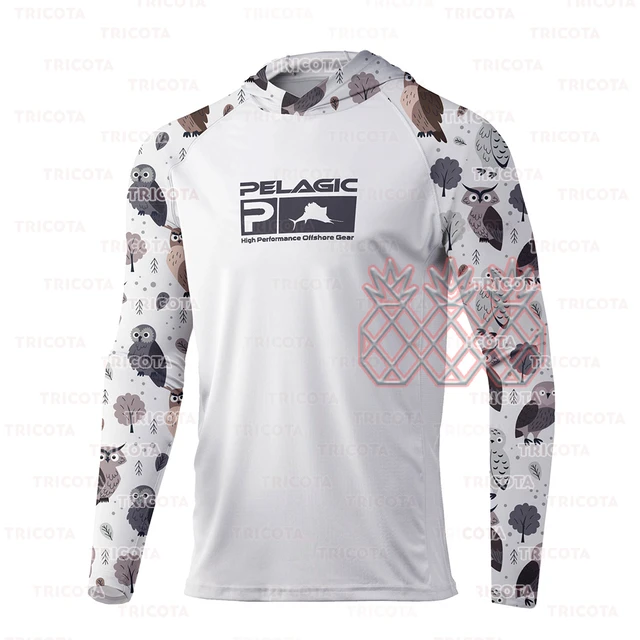 PELAGIC Fishing Clothes Mens Long Sleeve Fishing Jersey Camisa De Pesca  Light Color Fishing Shirts Uv Protection Quick Dry Tops - AliExpress