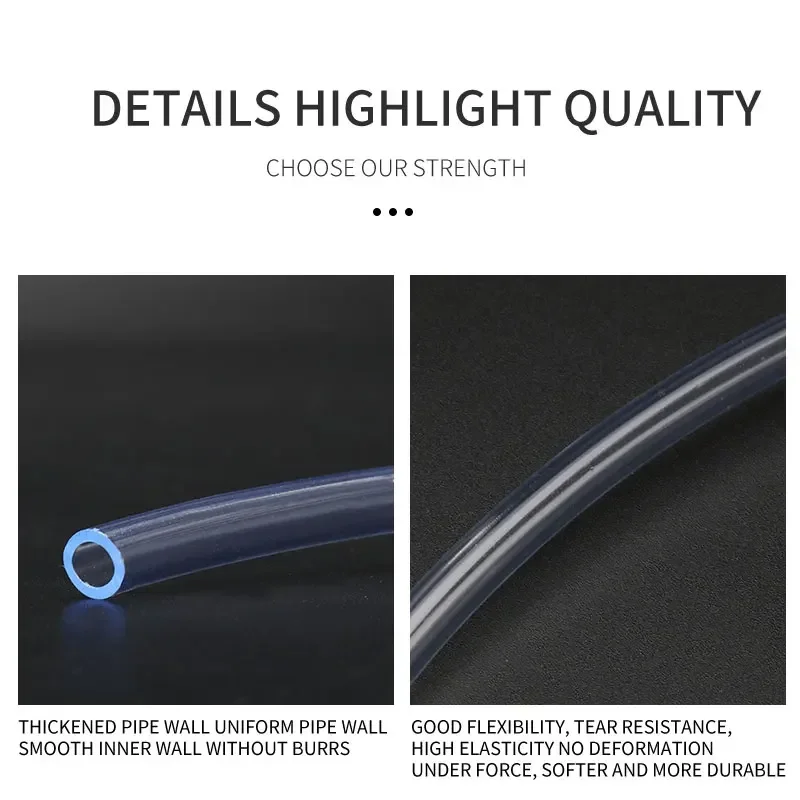2m DIY Aquarium Planted Tank CO2 System Tube for CO2 Generator System Kit D501 D301 Accessoriers 5