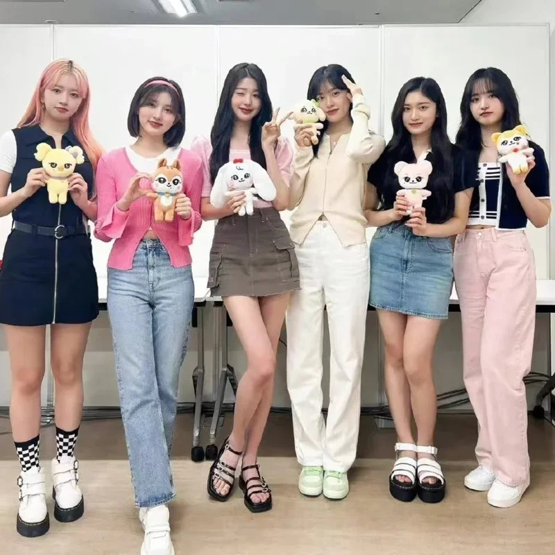 

Ive Plush Toy MINIVE GANGANJI DAL-E Rei NAORI CHERRY LIZ CHEEZ ERANG-E Kpop Ive Doll Wonyoung Yujin Gaeul Leeseo Stuffed Animal