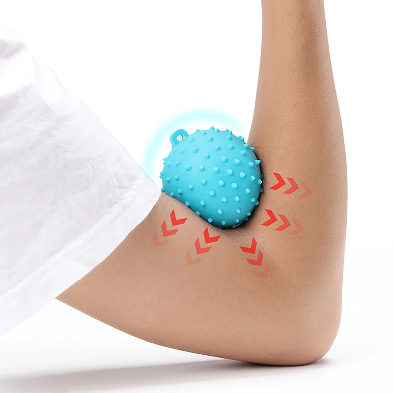 Silicone Round Grip Ball Hand Muscle Relaxation Rehabilitation Training Ball Silicone Grip Device Massage