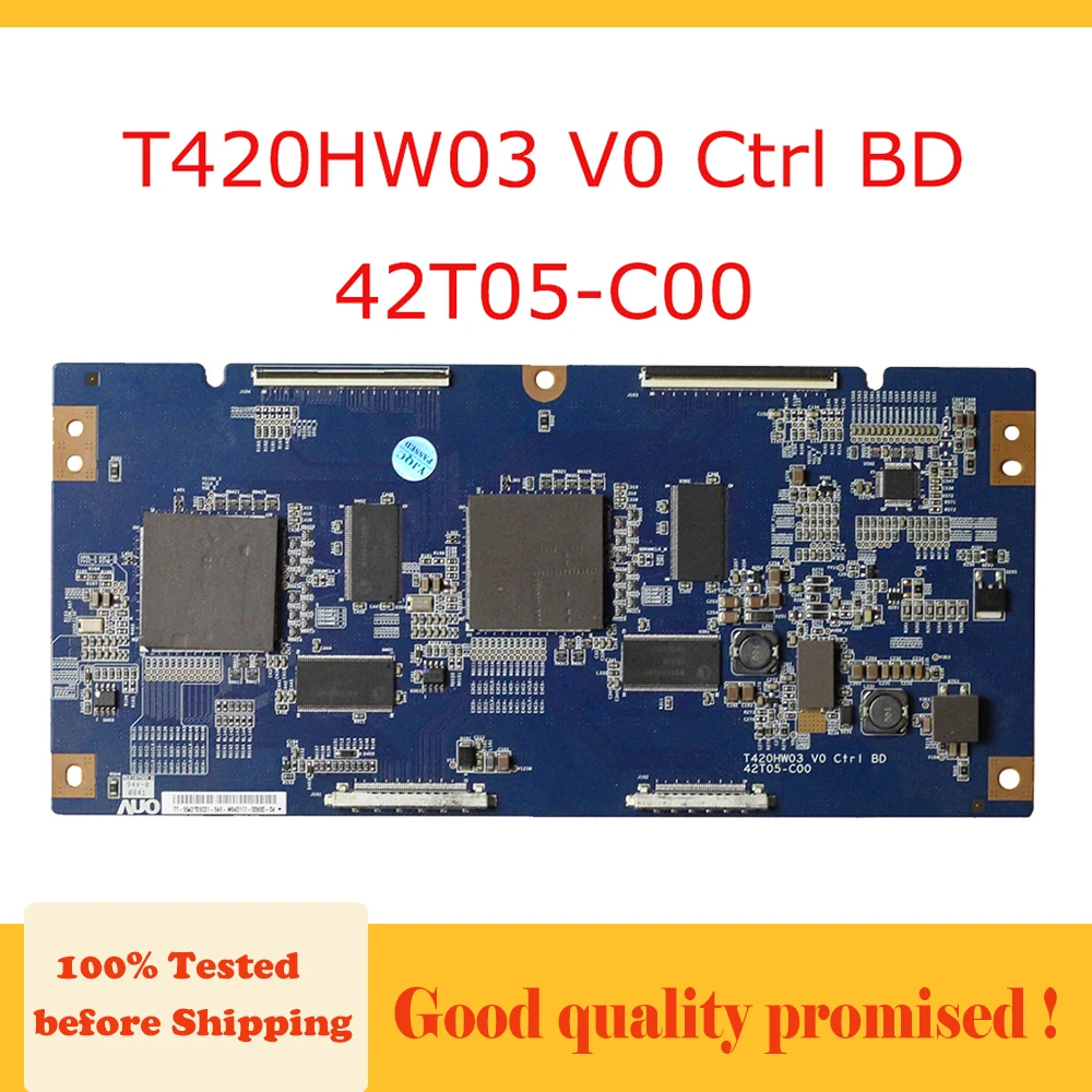 

Tcon Board T420HW03 V0 Ctrl BD 42T05-C00 The Circuit Tested The TV Logic Board Replacement T420HW03 V0 42T05 C00 Free Shipping