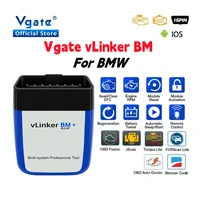 Vgate vLinker BM ELM327 For BMW Scanner Wifi Bluetooth 4.0 OBD2 OBD 2 Car Diagnostic Auto Scan Tool Bimmercode ELM 327 V1.5 V1 5 1