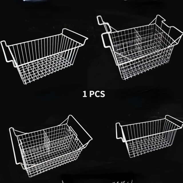 1PC Chest freezer hanging storage baskets freezer baskets for refrigerator  food basket storage hanging basket - AliExpress