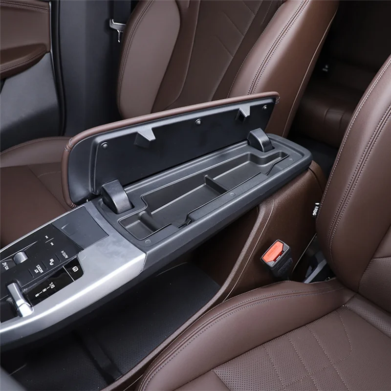A65P-BMW X1 U11 2023 2024 센터 컨트롤 팔걸이 보관함 주최자 트레이 삽입 자동차 액세서리