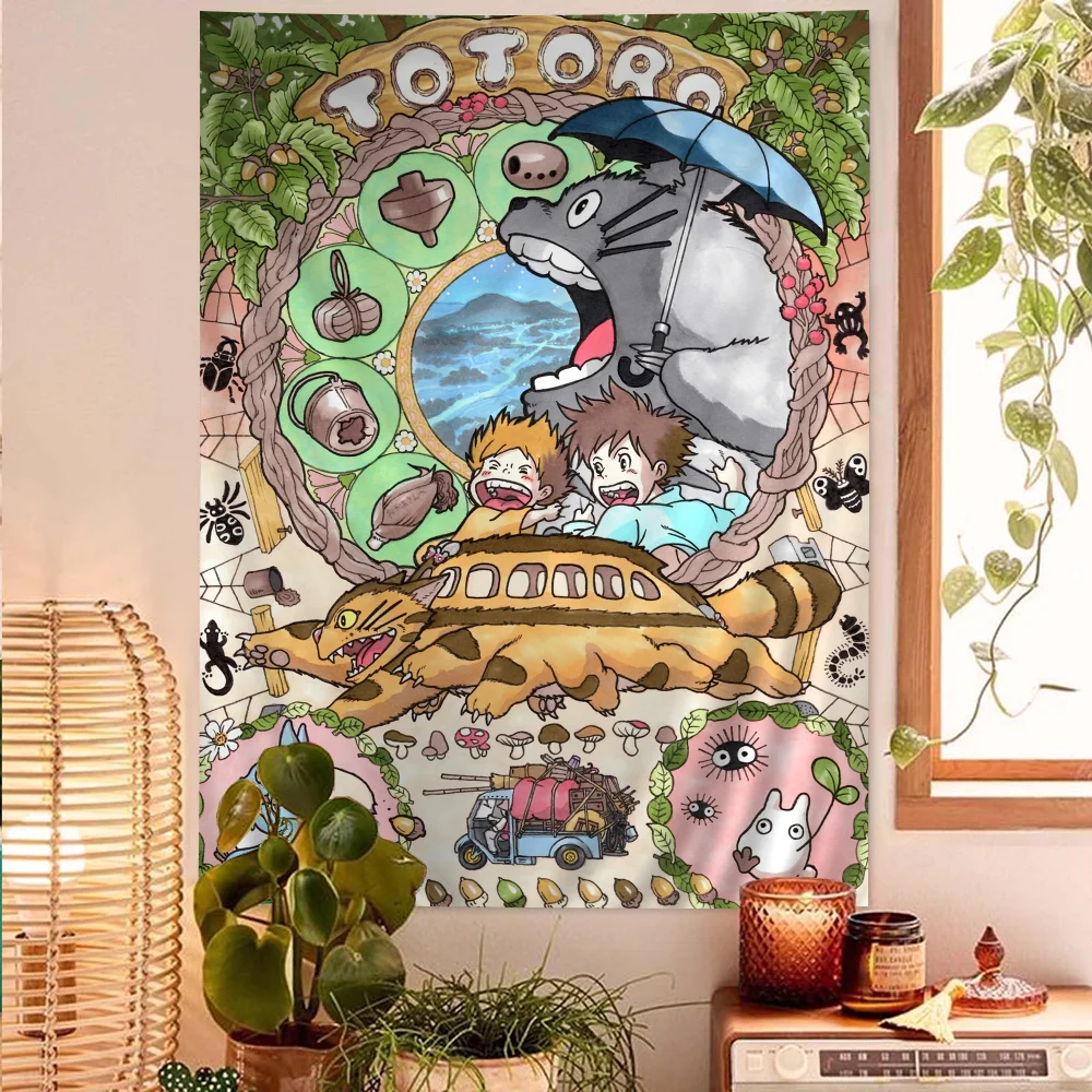 Studio Ghibli Room Decor: How This Ukiyo-e Tapestry Transformed My Tiny ...